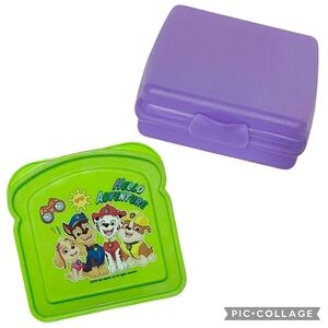 (2) Sandwich Keeper Containers